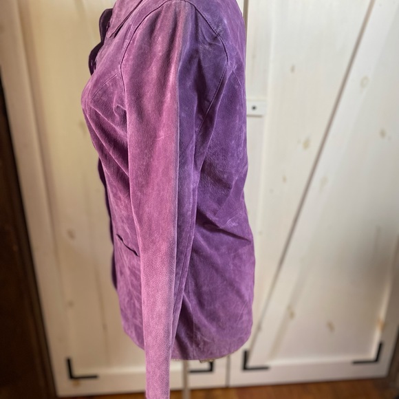 Denim & Co Washable Leather Jacket - Picture 3 of 7